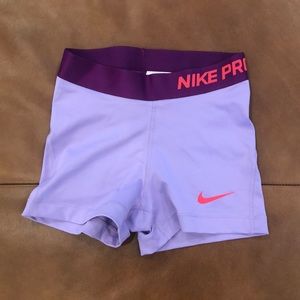 Women’s Nike Pro shorts